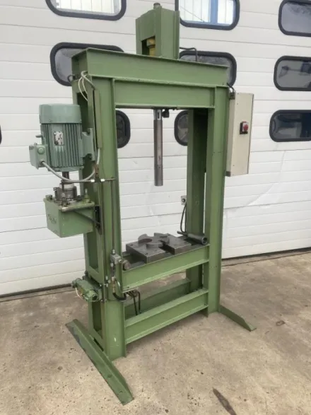 Eigenbau Mavo 5t-20 Hydr. Werkstattpresse, Räumpresse, Nutenräumpresse – RESALE