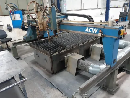 Bach ACW 2500 CNC Brennschneidanlage, Brennschneidmaschine, Bren – RESALE