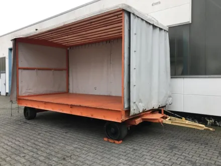 Plan - Mafi 11 (20 Tonnen) Plattform-Transportwagen, Schwerlastanhänger Indus – RESALE