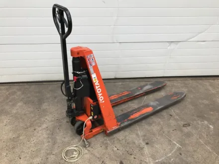 BT Toyota HTH 10 E Elektrohydraulischer Scheren-Gabel-Hochhubwagen Sc – RESALE