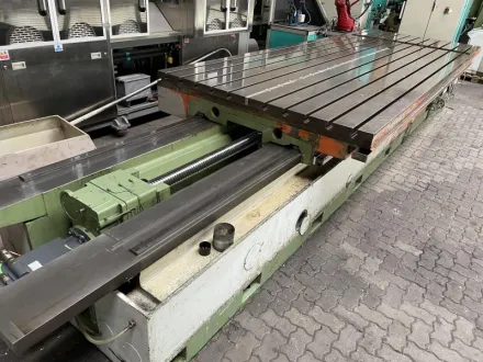 DROOP+REIN Tischeinheit von einer Portalfräsmaschine Aufspann – RESALE