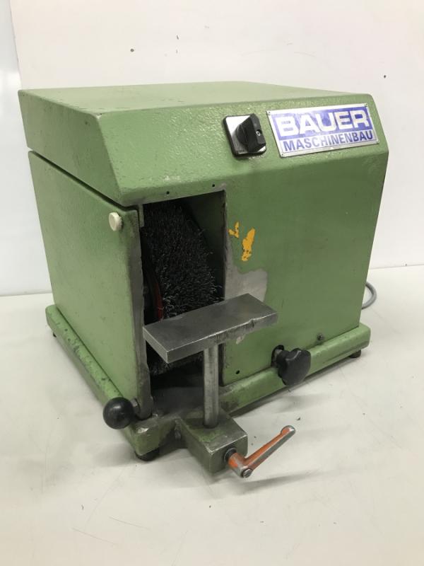 BAUER BE 1 Bürstenentgratmaschine, Rohrentgratmaschine, Bürst