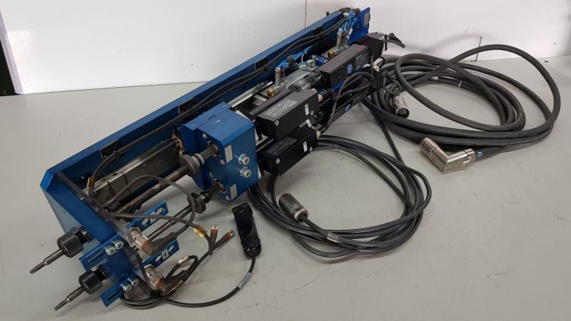 BÖLLHOFF / BOSCH REXROTH UVS-100-2-R-E / EC302 SZ3 / 0608701016 Elektro Dual-Schraubereinheit mit automatischem Vo