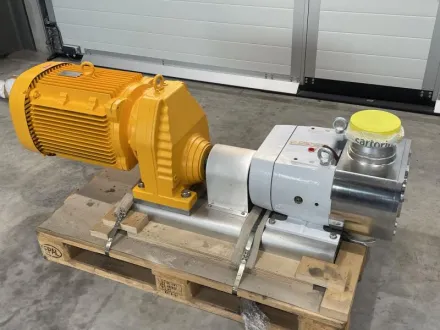 Jabsco-By-Packo Hp Hy-Line LH76R B012& Neue Hy-Line Rotary Lobe Pump, Industriepumpe Hygi – RESALE