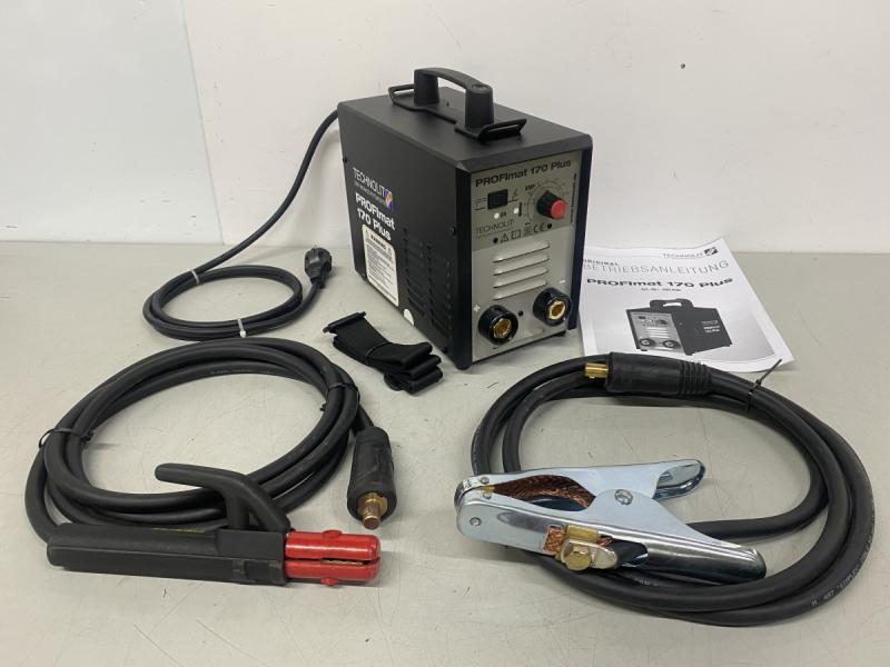 Technolit Profimat 170 plus Inverter Schweißgerät zum E-Handschweißen MMA-Schw