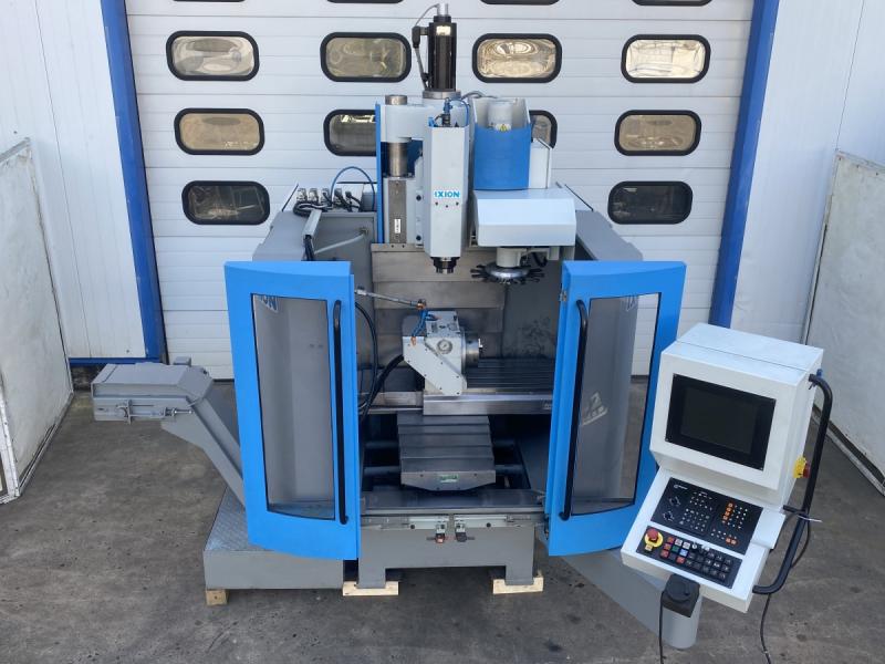 IXION 30 CNC W + HEIDENHAIN TNC 415 4-Achsen CNC Bohr- und Fräsmaschine, Überholt in 2