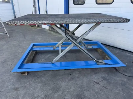 Flexlift Flunder 1500 / 100 Hydr. Flachform-Scherenhubtisch bis 1000 kg  (ohne – RESALE