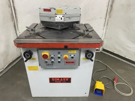 Simasv AV 220-6PA Hydr. Ausklinkmaschine mit Winkelverstellung, Wink – RESALE