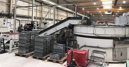 Rösler R 280/24 SE Gleitschleifanlage – RESALE