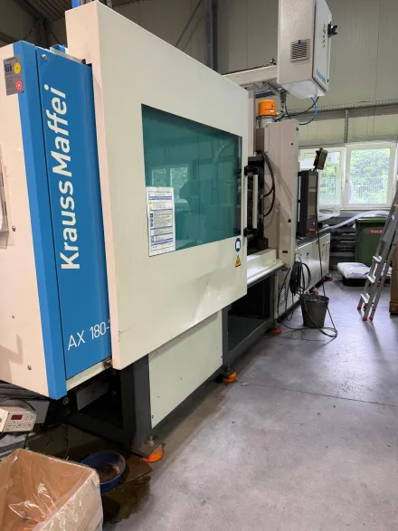 Krauss Maffei KM180-750 AX All Electric Injection molding machines – RESALE