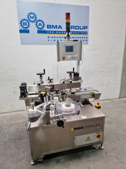 Pago System 221 Etikettiermaschine Tamper-Evident Seitenlaschen – RESALE