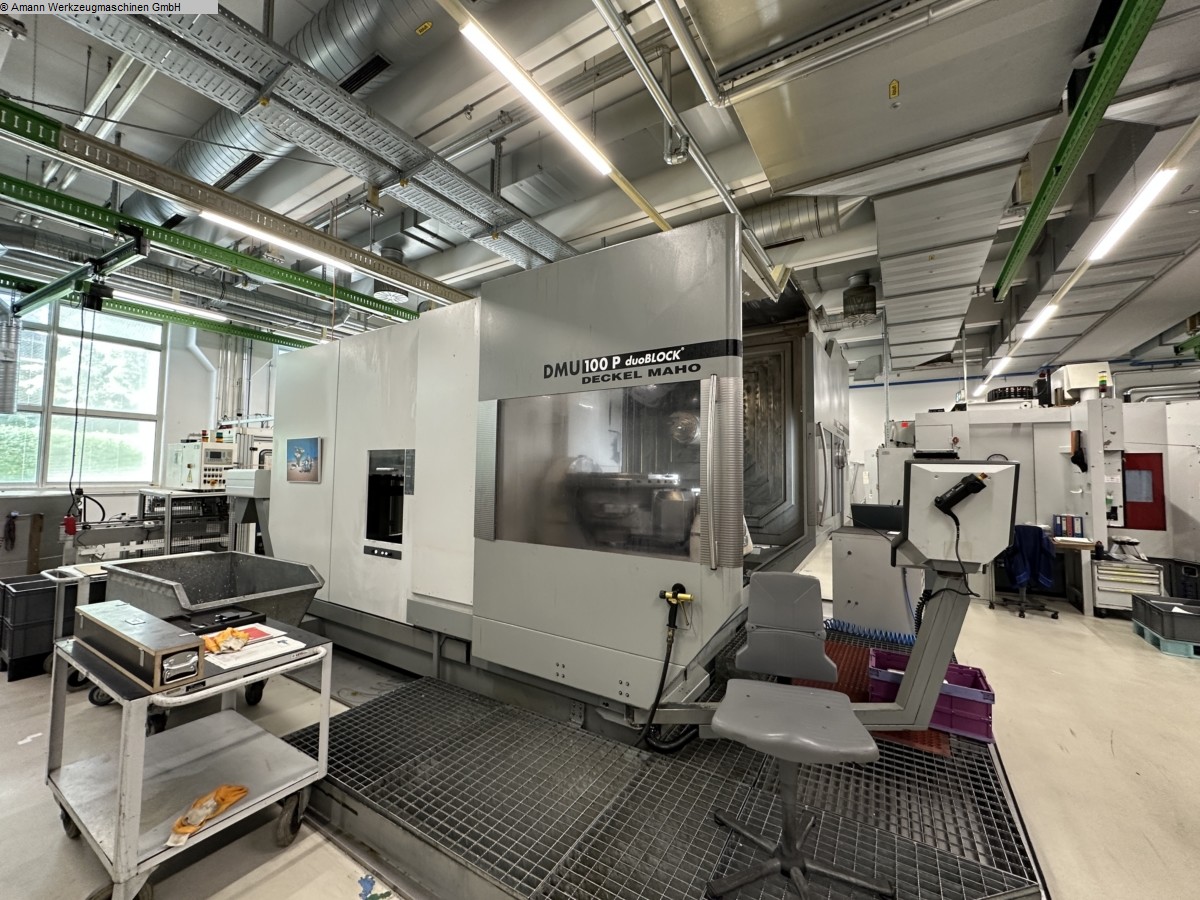 DECKEL- MAHO DMU100P duoBLOCK Bearbeitungszentrum - Universal