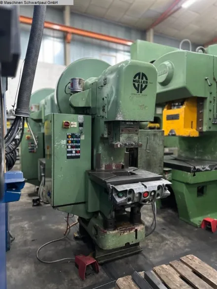 Müller ExP 35 SV-HK Exzenterpresse - Einständer – RESALE