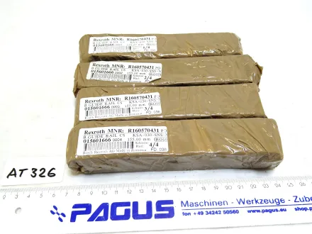 Rexroth Linearführungsschiene 155 mm, R160570431, 4 Stück – RESALE