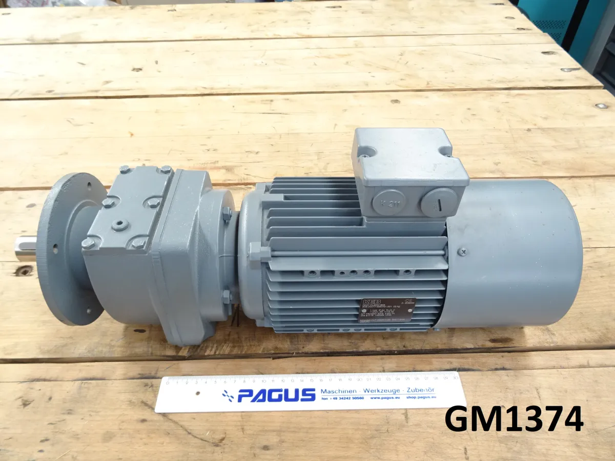 Getriebemotor, mit Bremse 1,1 kW, 94 U/min