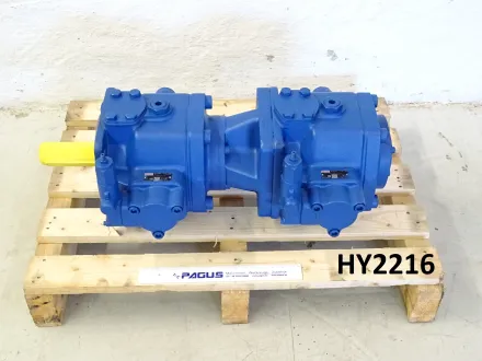 Rexroth Doppel- Flügelzellenpumpe P2V7/100-118C0+V7/100-11 – RESALE