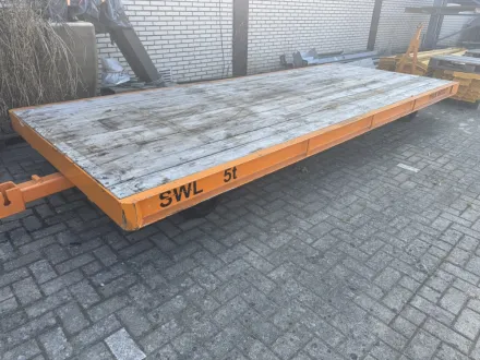 Wmt D5/2 x 5 Schwerlastanhänger – RESALE