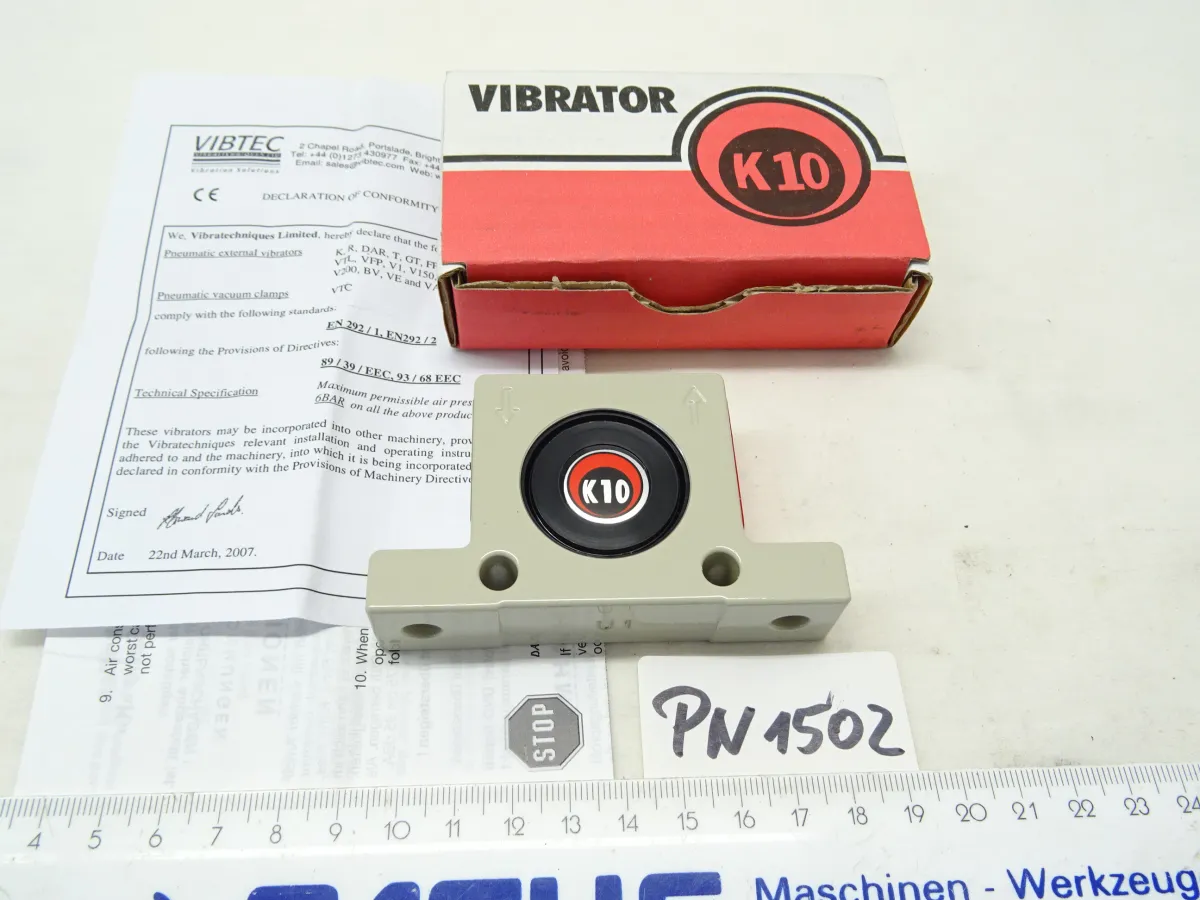 Pneumatischer Kugelvibrator K10