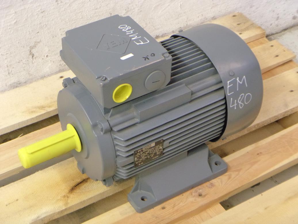 VEM Elektromotor 2,3 / 9 kW, 720 / 1445 U/min