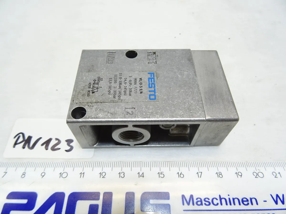 Festo Wegeventil, Pneumatikventil 9984 VL/O-3-1/4