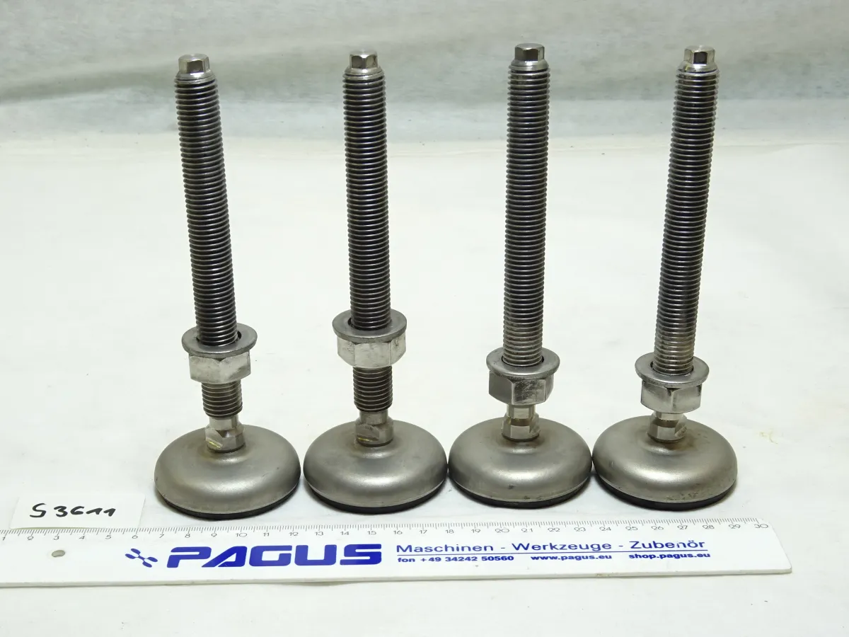 Maschinenfuß Ø 60 mm, 4 Stück