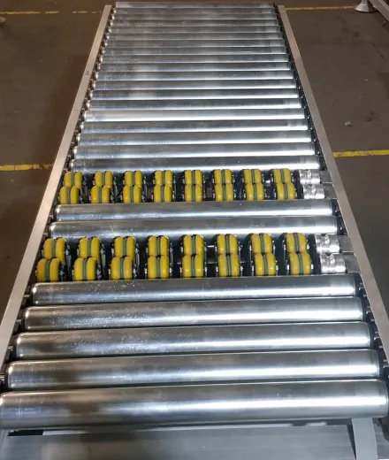 Transnorm 1800-600-550 Rollenförderer Ausschleusförderer – RESALE