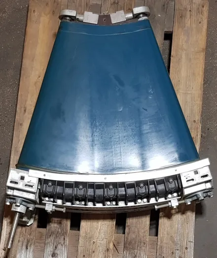 Transnorm 35°-780-600 IR600 Gurtkurvenförderer rechts – RESALE