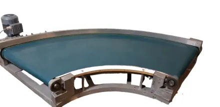Transnorm 65°-780-600-IR600 Gurtkurvenförderer links – RESALE