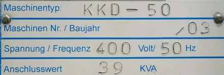 Leiner KKD-50 Karrenbalkenstanze – RESALE