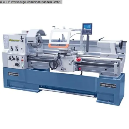 Bernardo TITAN 560-1500 PRO VARIO Drehmaschine-konventionell-elektronisch – RESALE