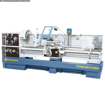 Bernardo TITAN 660 - 2000 Drehmaschine-konventionell-elektronisch – RESALE