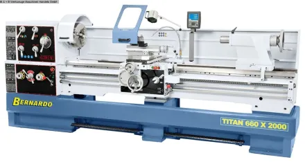 Bernardo TITAN 660-3000 Digital Drehmaschine-konventionell-elektronisch – RESALE