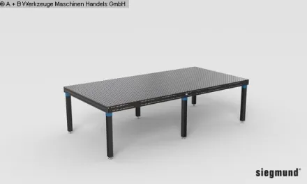 Siegmund 16, PROFESSIONAL 750 3000x1500 Aufspanntisch – RESALE