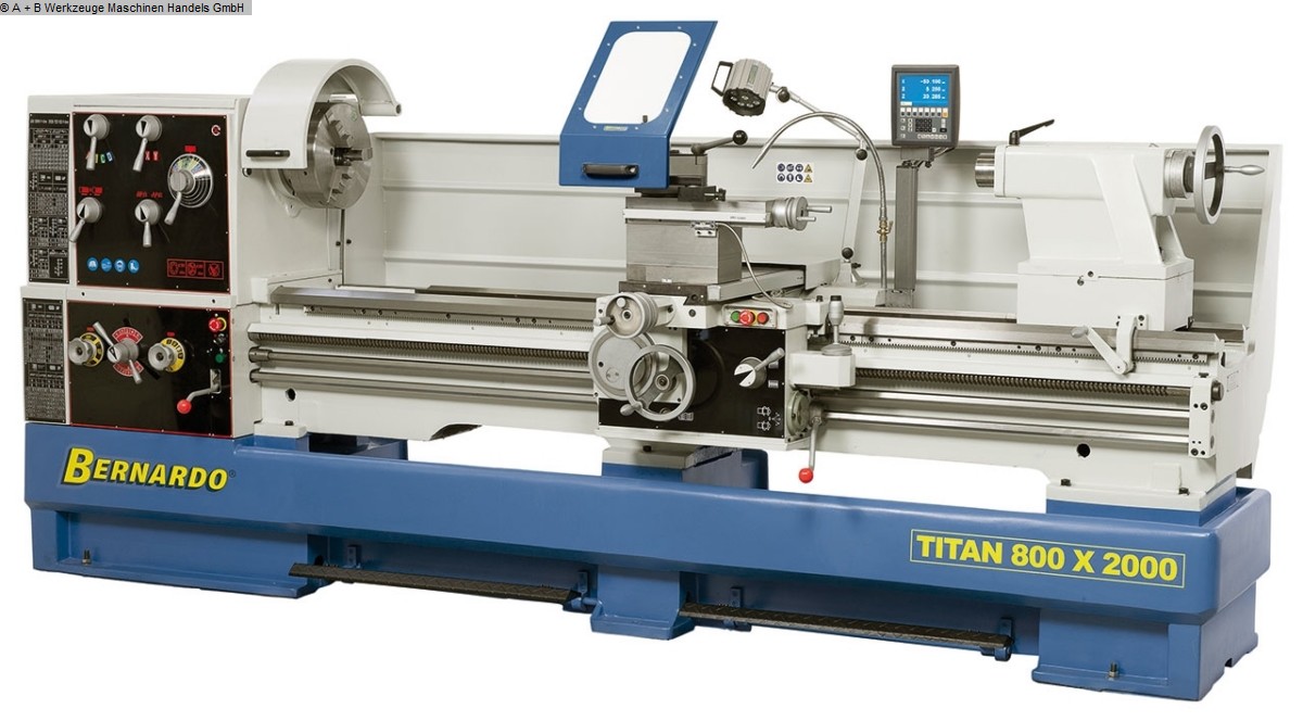 BERNARDO TITAN 800-3000 Digital Drehmaschine-konventionell-elektronisch
