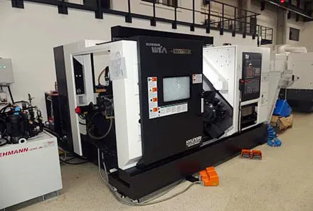 Hyundai LM 1600 TTSY CNC Doppelspindel-Drehmaschine – RESALE