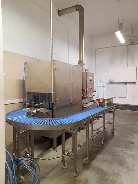 Wb Busser wb 521-2-T Behälter-Reinigungsmaschine – RESALE