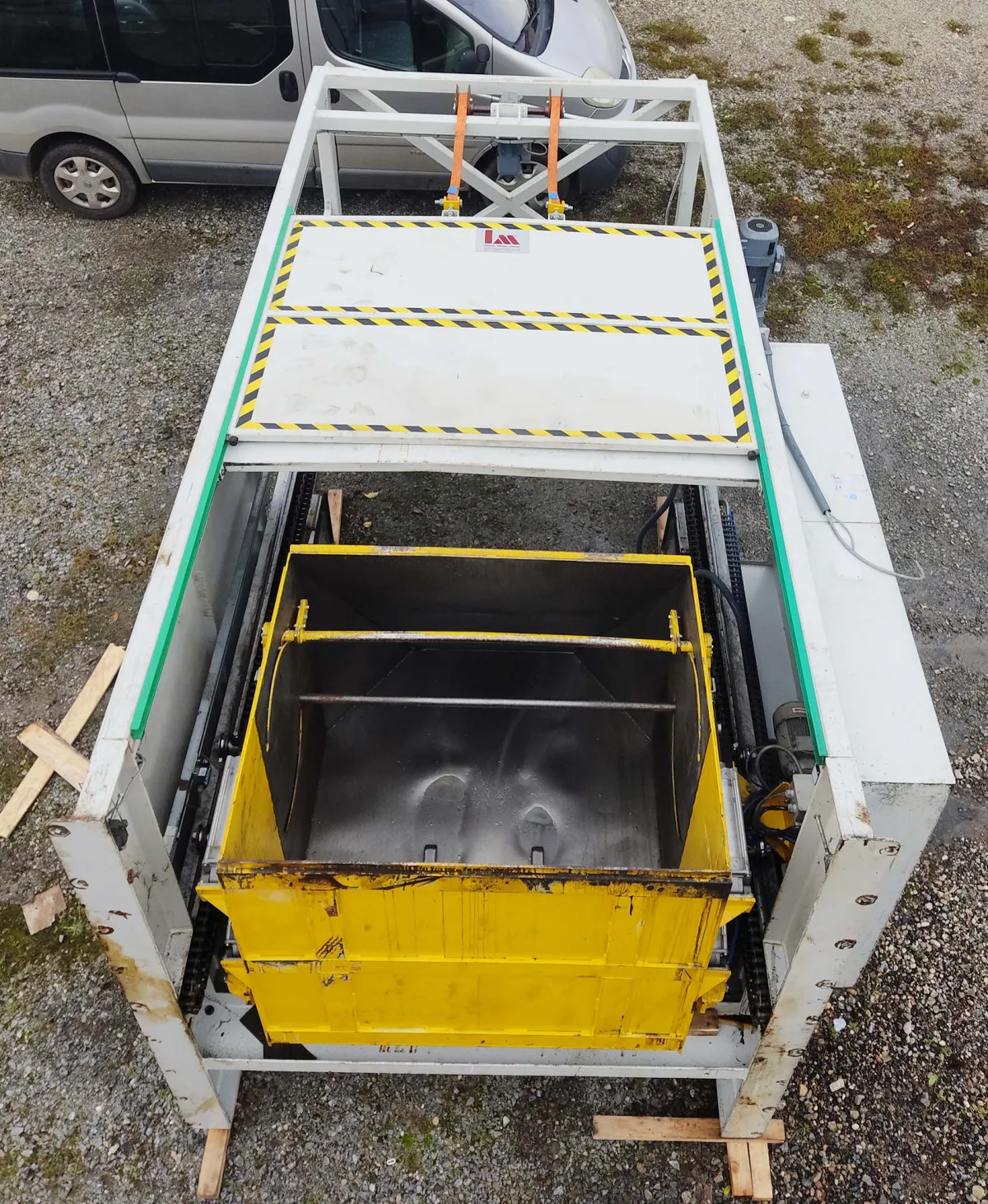 LM Industry Srl KASTENKIPPER 180° Hebe-Kippgerät