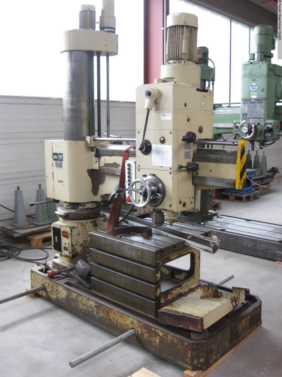 WMW-HECKERT BR 40/2 x 1250 Radialbohrmaschine