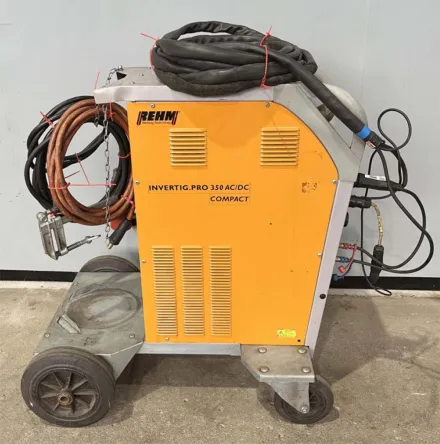 Rehm INVERTIG PRO 350 AC/DC compact / 450 DC WIG-Schweißgerät – RESALE