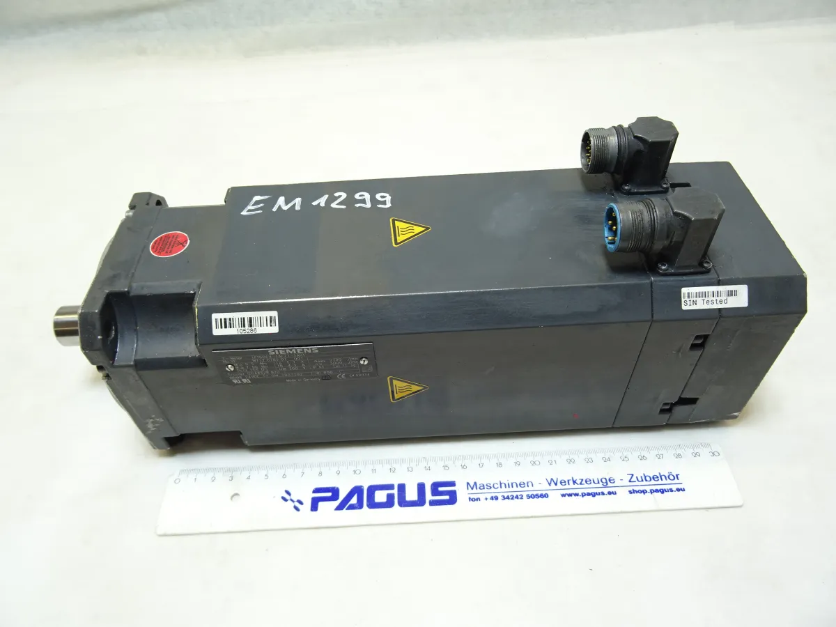 Siemens Servomotor mit Bremse 1FT 6064-1AF71-3AH1, 3000 U/