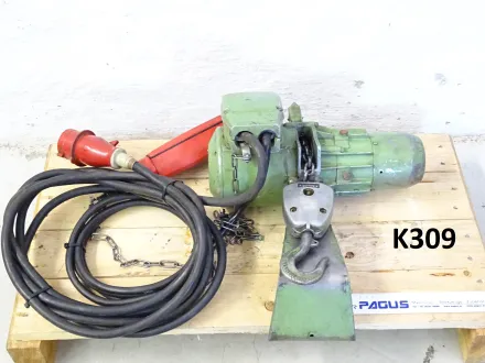 Stahl Kettenzug elektrisch 150 kg – RESALE