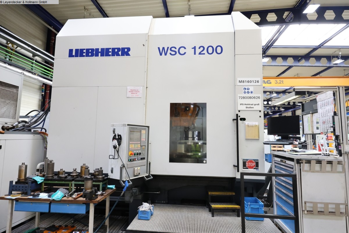 LIEBHERR WSC 1200 Zahnradstossmaschine