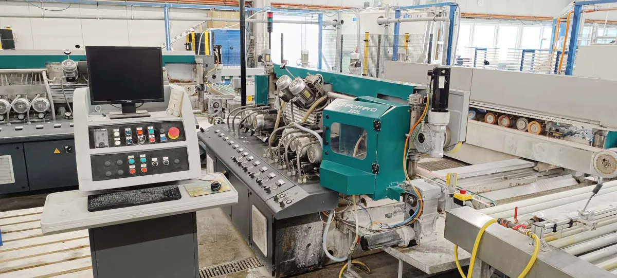 Bottero 222L Doppelseitige Schleif- und Poliermaschine
