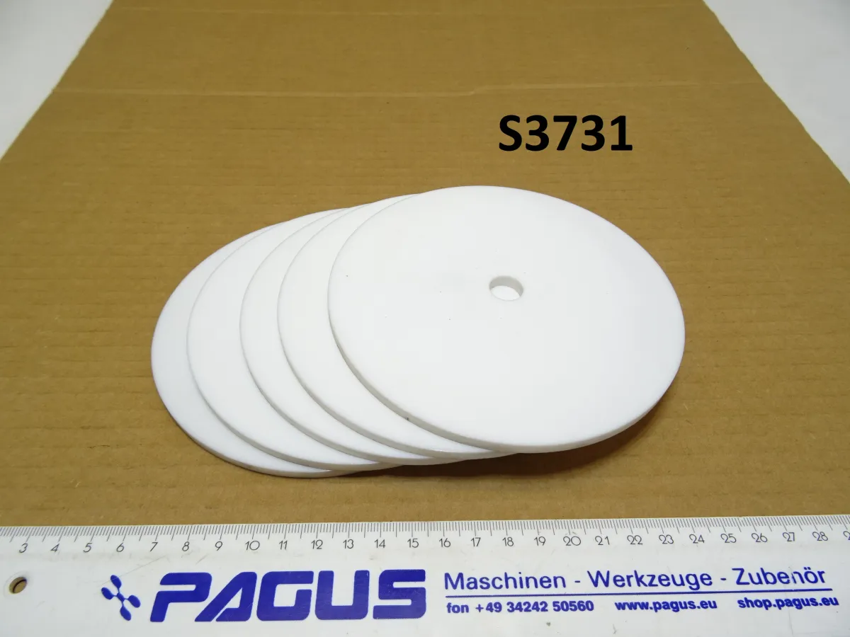 Teflonscheibe Ø 138 mm x 5 mm, 5 Stück