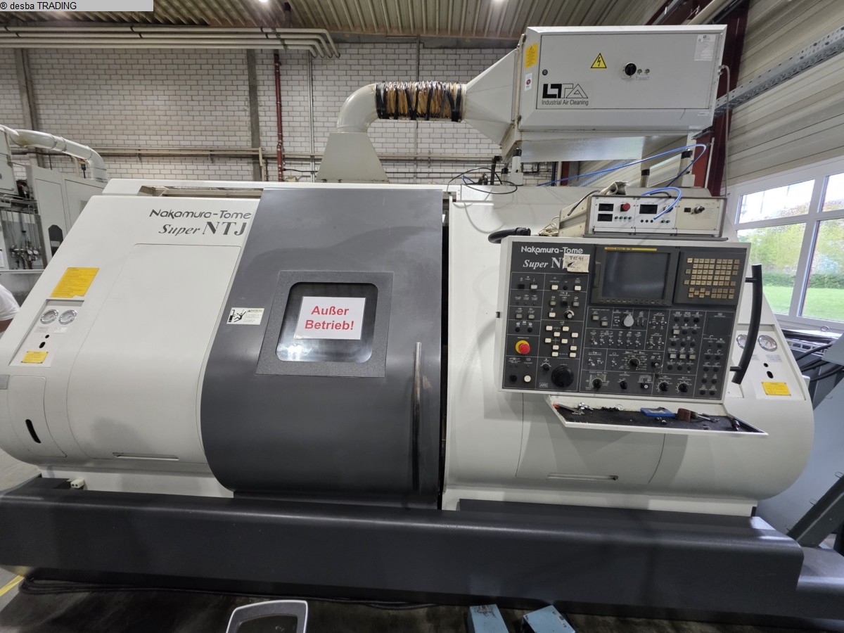 NAKAMURA TOME Super NTJ CNC Dreh- und Fräszentrum