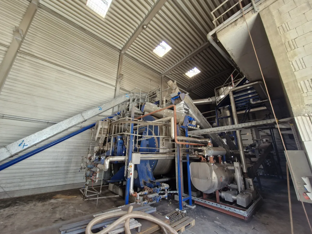 Haarsleev Disc Dryer Schlamm-Entwässerungsanlage