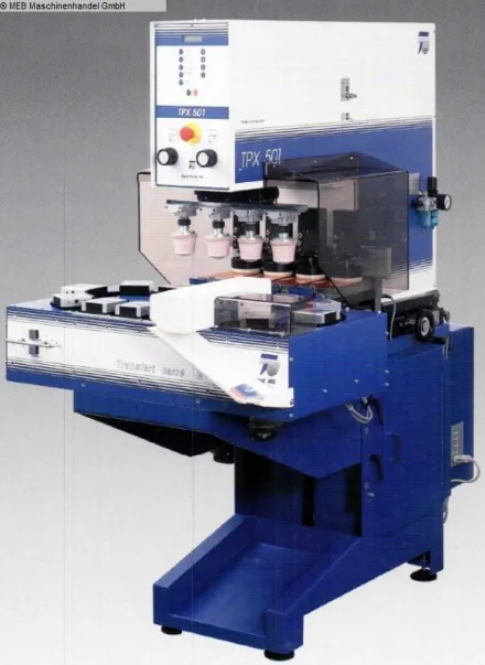 Teca-Print Ag Tampondruckmaschine TPX 501 Sonstiges – RESALE