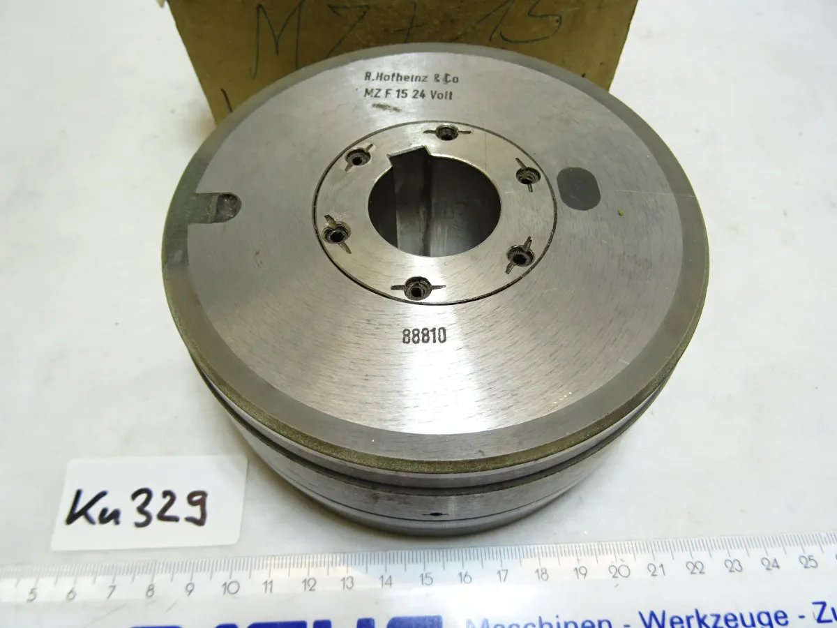 Magnetkupplung Typ: MFZ 15, Ø 32 mm, 1 Nut