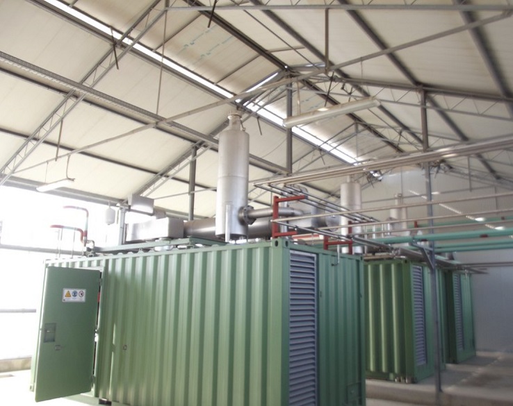 Wurz Energy 340 CHP (Combined Heat and Power) Diesel Generator Blockheizkraftwerk