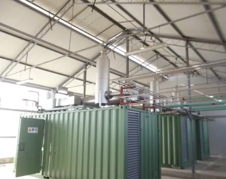 Wurz Energy 340 CHP (Combined Heat and Power) Diesel Generator Blockheizkraftwerk – RESALE